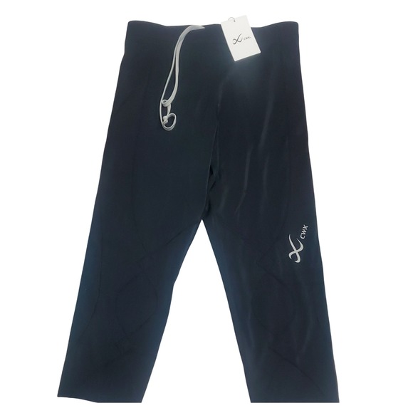 CW-X‎ Expert 3.0 Capri Tights Compression Athletic Workout Black XL - Picture 1 of 12